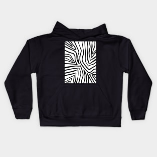 ZEBRA Stripes Kids Hoodie